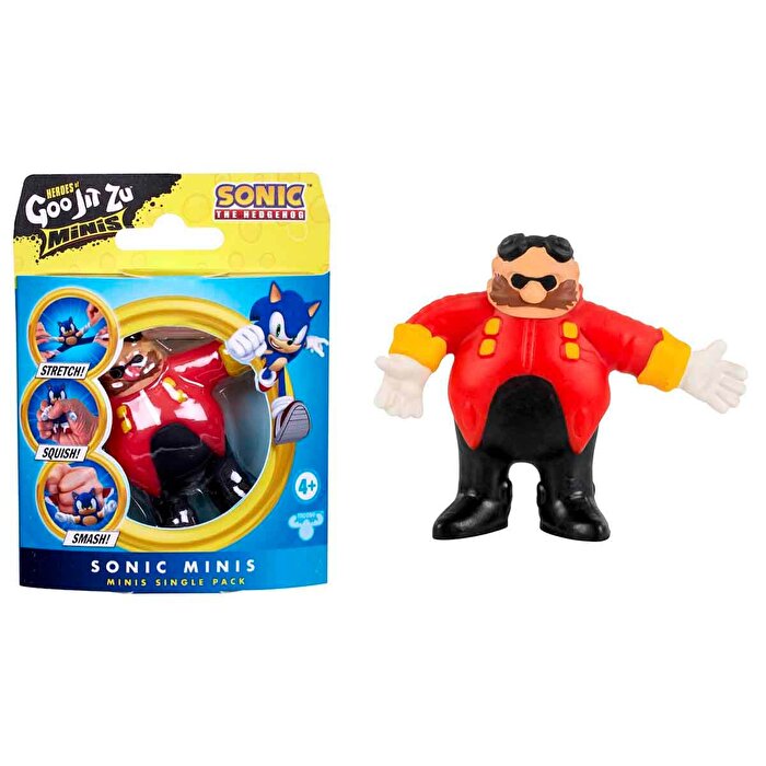 Goojitzu Sonic Mini Figür Tekli Paket S3-08267 Mr. Eggman
