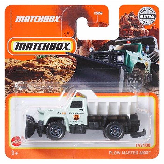 Matchbox Tekli Arabalar Plow Master 6000 HFT03