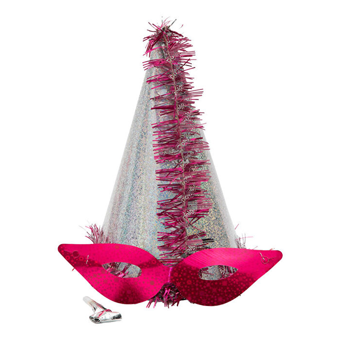 Yılbaşı Şapkası Katyon Set