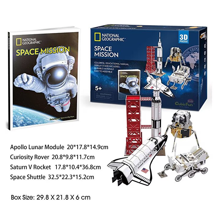Nessiworld National Geographic 3D Puzzle Space Mission