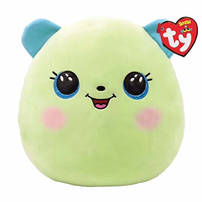 TY Clover Yeşil Ayı Squishy 35 Cm
