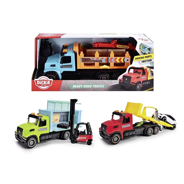 Dickie Heavy Road Trucks