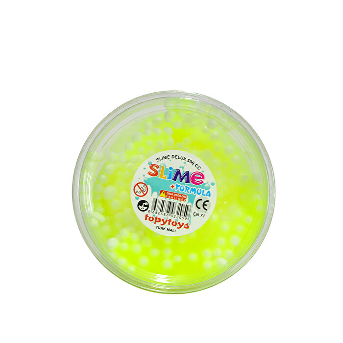 Slime Delux Büyük Köpüklü Sarı 500 ml.