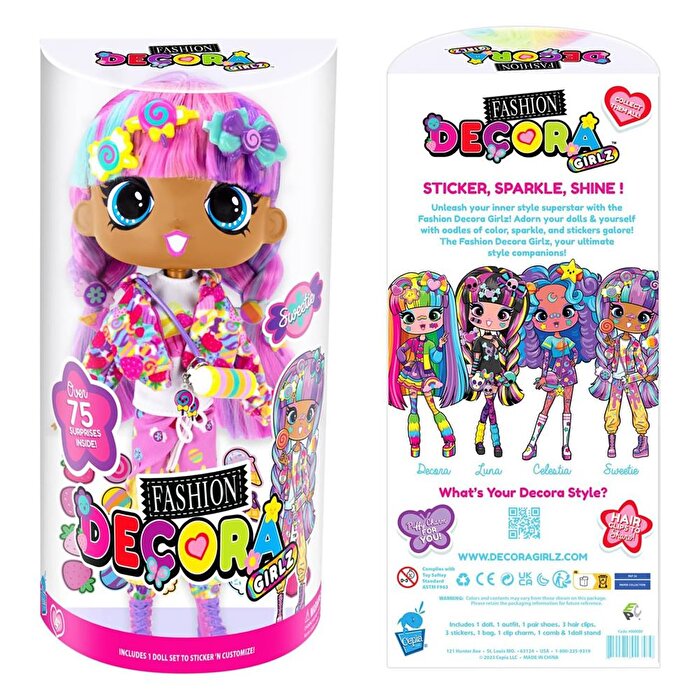 Decora Girlz Bebek Sweety 28 Cm