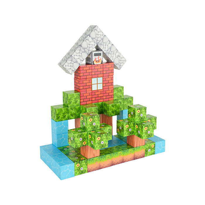 Magnivity Manyetik Bloklar Orman Temalı 88 Parça