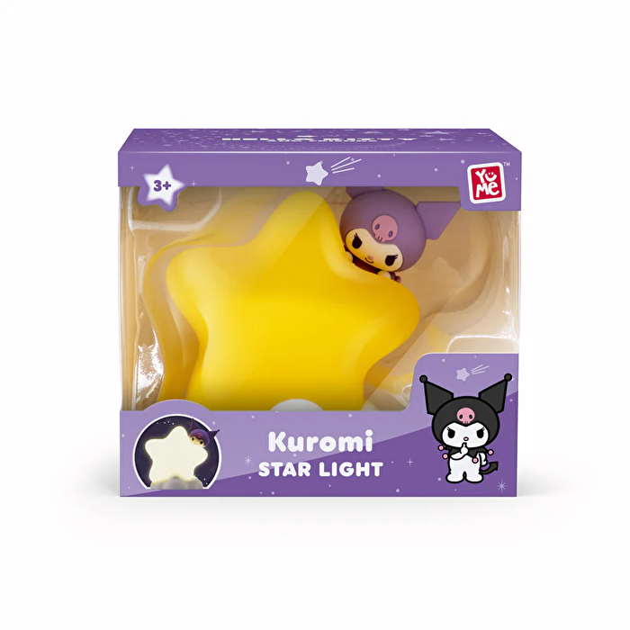 Hello Kitty ve Arkadaşları Yıldız Başucu Lambası Kuromi