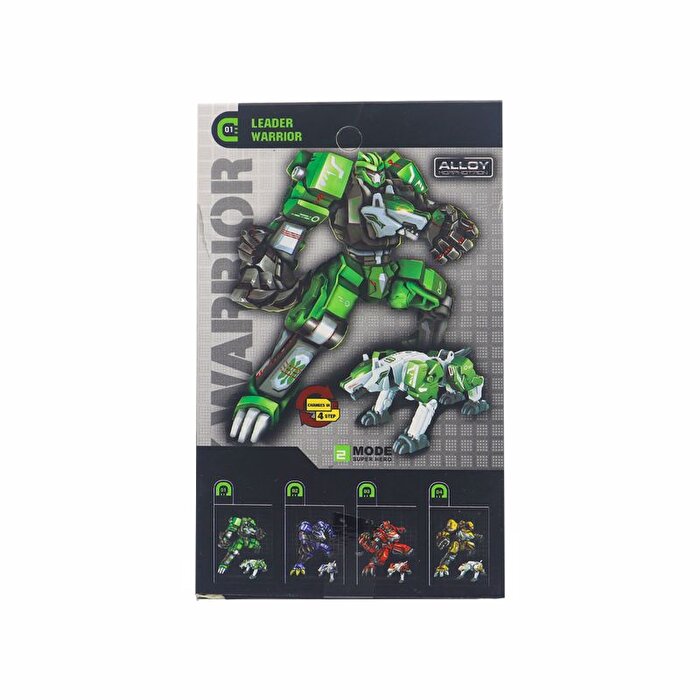 X - Warrior 4'lü Transformer Seti Cheetah War