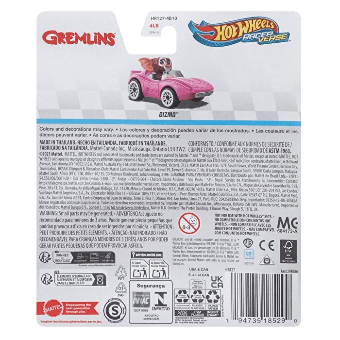 Hot Wheels RacerVerse Tekli Arabalar Gizmo HRT27