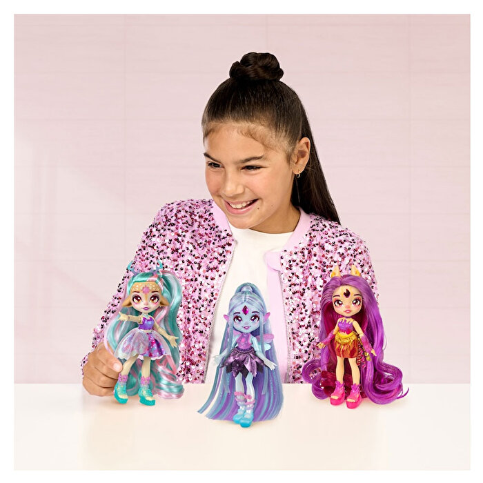 Magic Pixling Galaksi Saçlı Figür Mavi̇