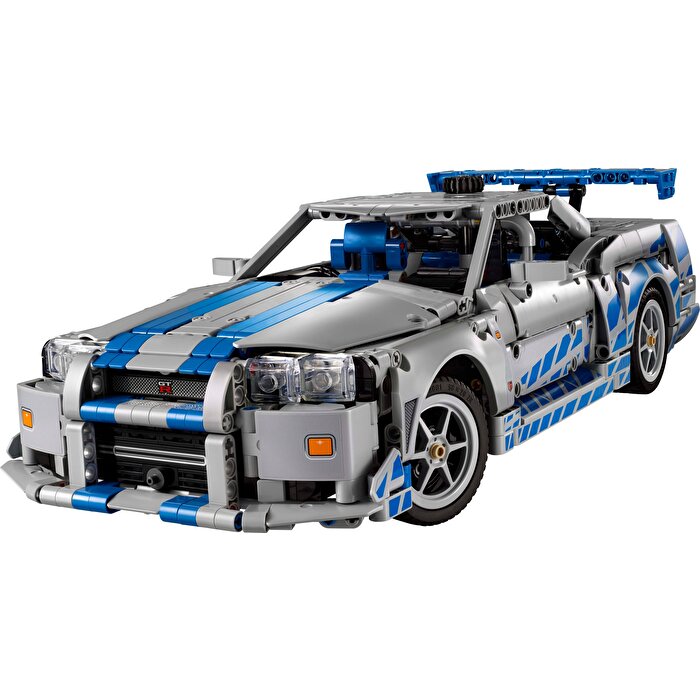 LEGO Technic Daha Hızlı Daha Öfkeli Nissan Skyline GT-R (R34) Araba 42210
