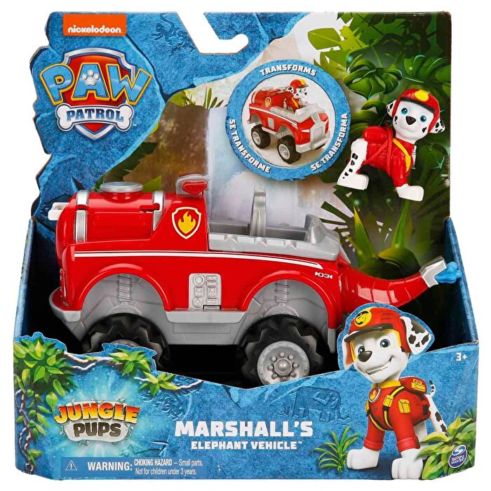 Paw Patrol Orman Temalı Araç Marshall's Elephant