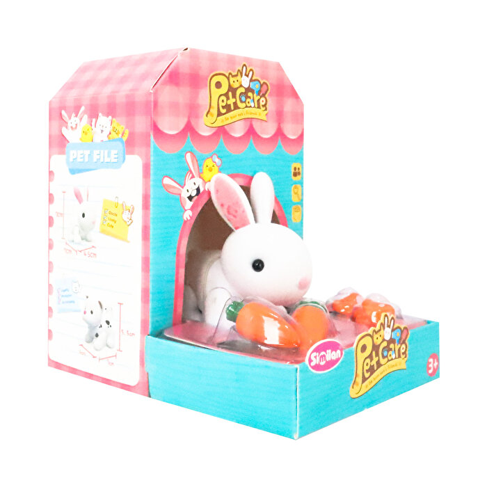 Pet Care Kulübeli Tekli Tavşan Figür