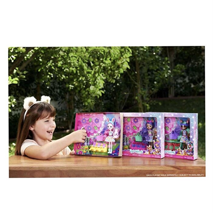 Enchanti̇mals Besti̇e Reveal Yakın Arkadaş Bebekler Danessa Deer Spri̇nt HLK84