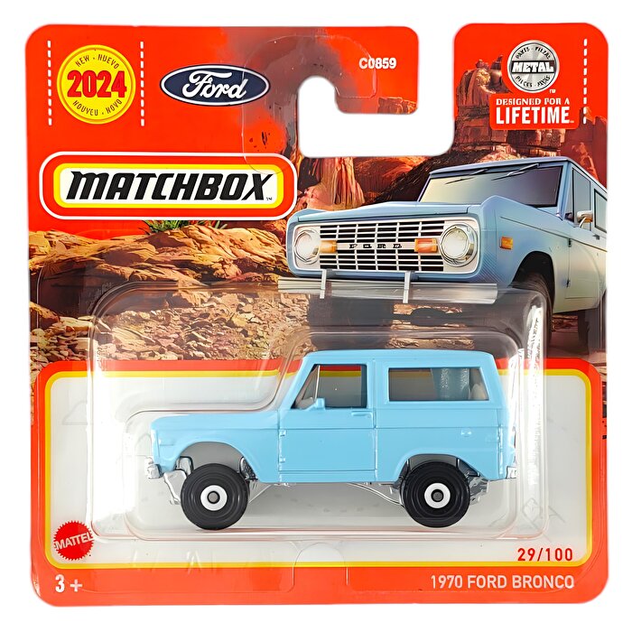 Matchbox Tekli Arabalar 1970 Ford Bronco HVN34