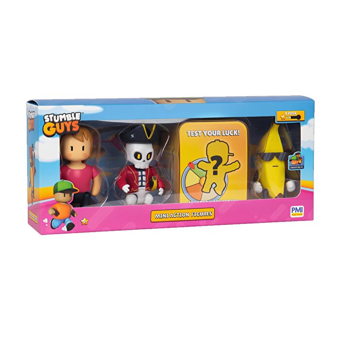 Stumble Guys 4'lü Aksiyon Figür Set 1