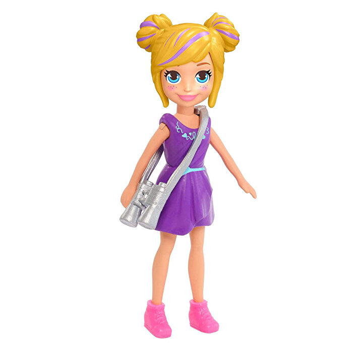 Polly Pocket ve Moda Aksesuarları Seti Sarı Saçlı GDM02