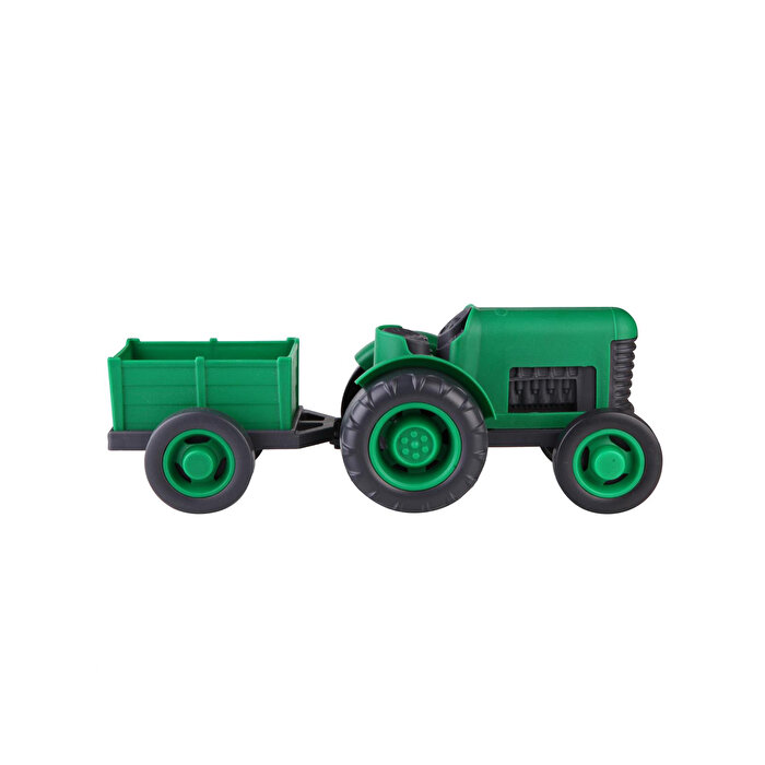 Let's Be Child Römorklu Traktör Yeşil