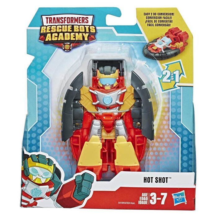 Transformers Rescue Bots Academy Fig r Hot Shot E4109 Arma an