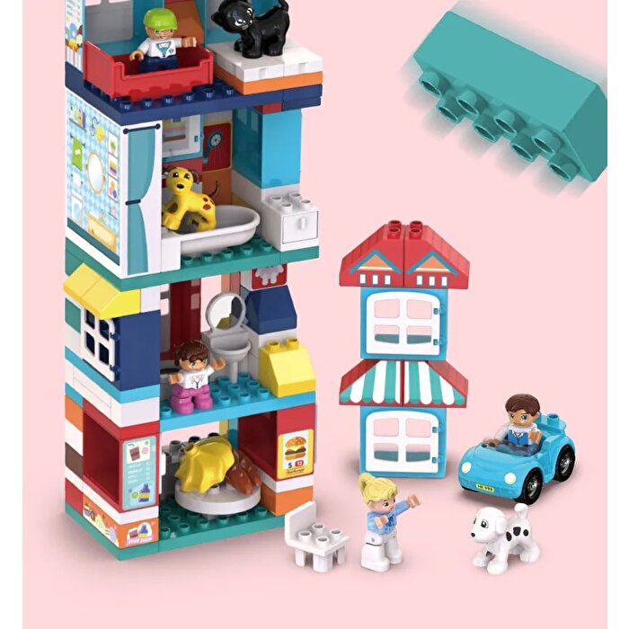 Şehir Evi Blok Seti 163 Parça