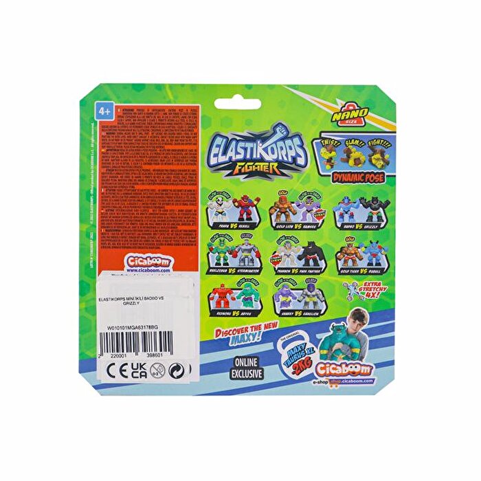 Elastikorps Mini İkili Babdo ve Grizzly