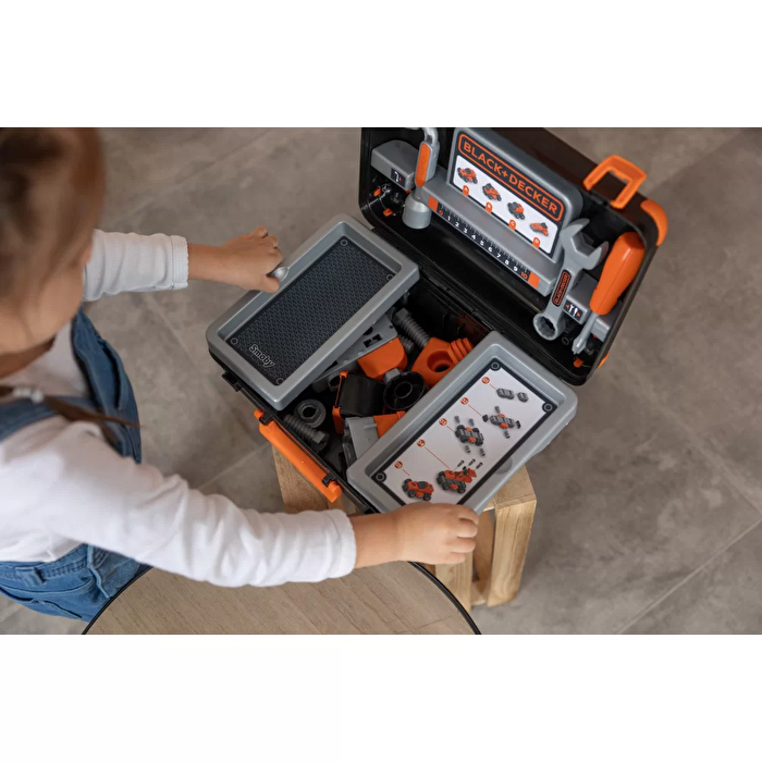 Smoby Black+Decker Oyuncak Tamir Kutusu 39 Parça