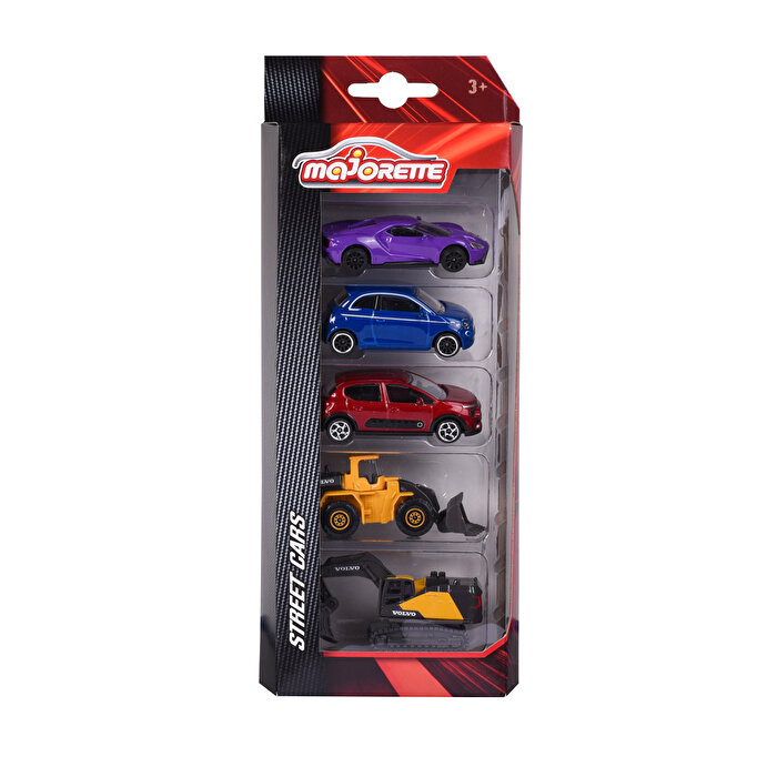 Majorette 5 Parçalı Araba Seti Seri 8