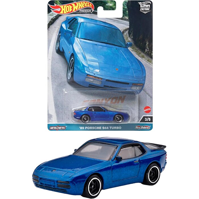 Hot Wheels Car Culture Arabalar Canyon Warriors 89 Porsche 944 Turbo HKC56