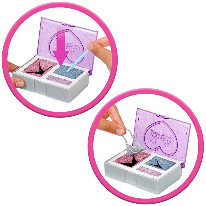 Barbie Unboxed Glam Party Serisi Mor Işıltılı Bebek JFY66