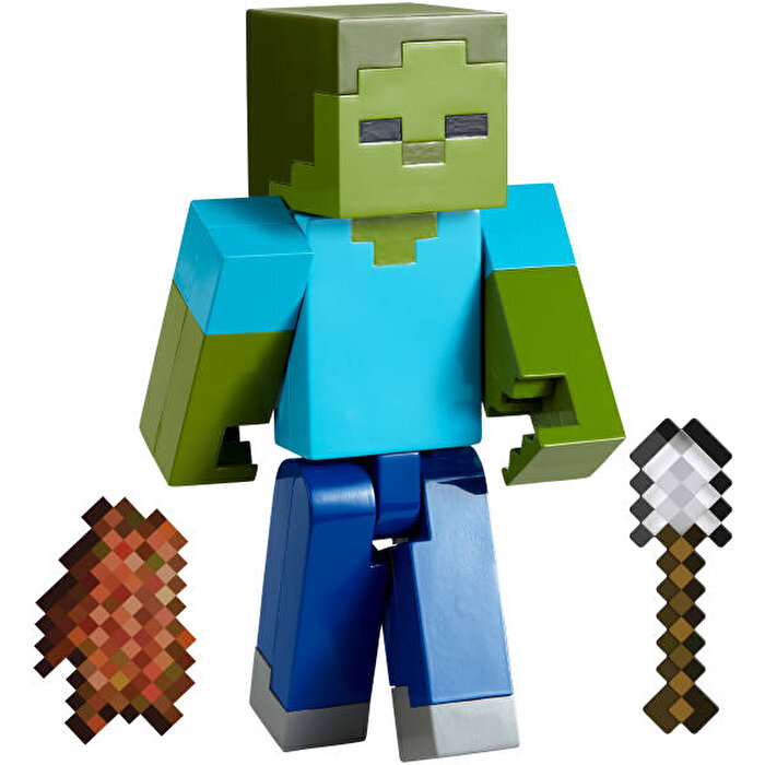 Mi̇necraft Aksesuarlı Fi̇gür Zombie JCN44