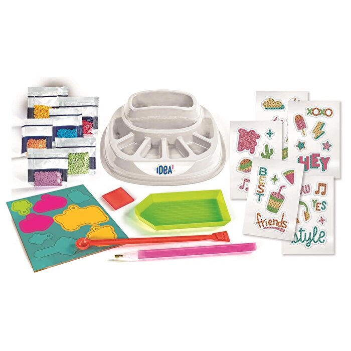 Clementoni Sparkly Creations Pop Style Işıltılı Sticker Tasarım Seti