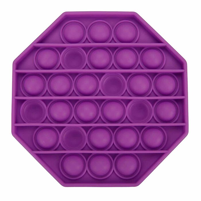 Push Bubble Sekizgen Mor