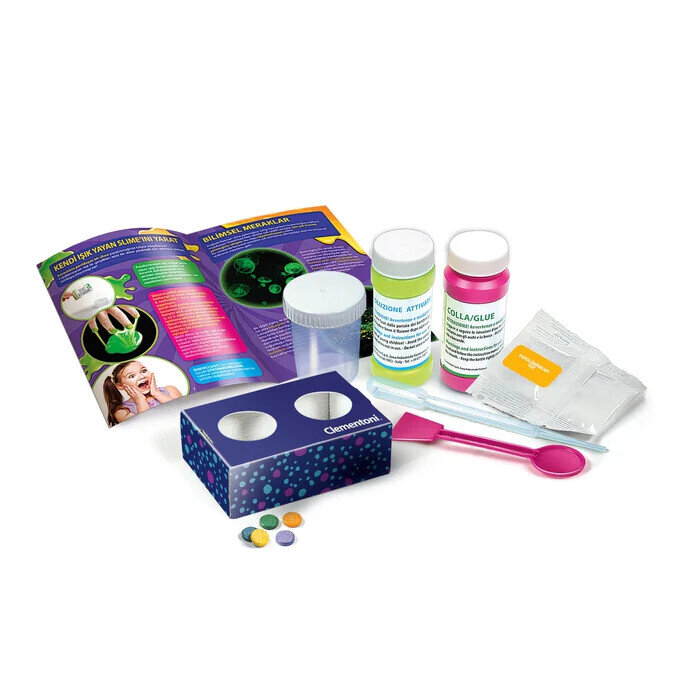 Clementoni Bilim ve Oyun Fosforlu Slime