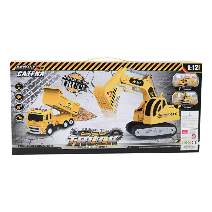 Sesli Işıklı Kamyon Dozer