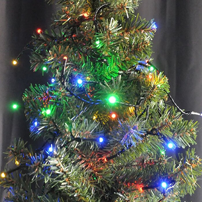 Yılbaşı Pilli Karışık Renkli Led Işık 80’li