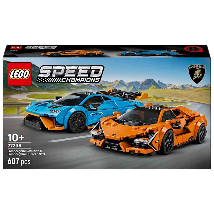 LEGO Speed Champions Lamborghini Revuelto & Huracan STO 77238