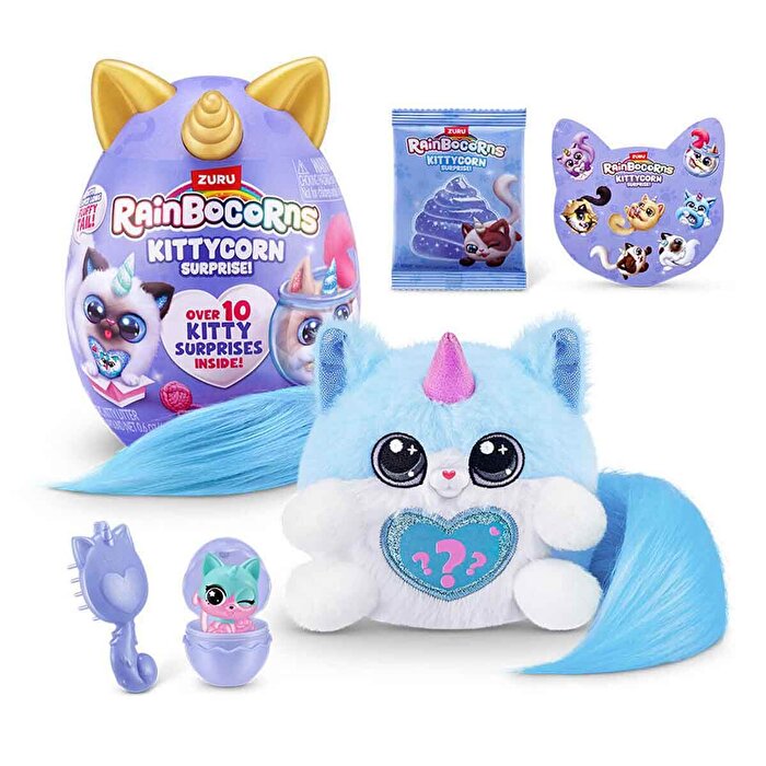 Rainbocorns Kittycorn S3 Sürpriz Paket 92104 Mavi Kuyruk