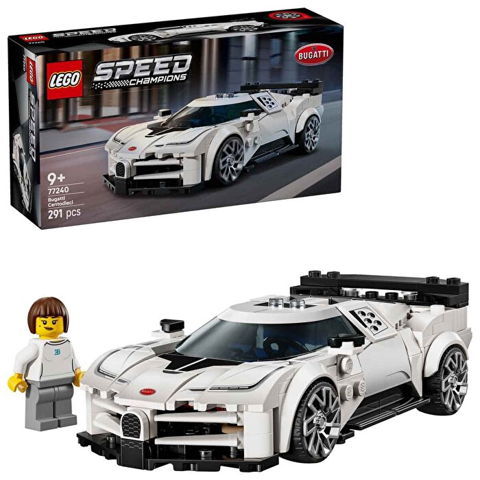LEGO Speed Champions Bugatti Centodieci Hiper Spor Araba 77240