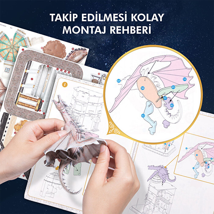 Cubic Fun 3D Puzzle Harry Potter Diagon Yolu 4 Bina