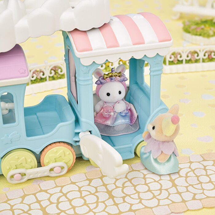 Sylvanian Families Uçan Bulutlu Gökkuşağı Treni