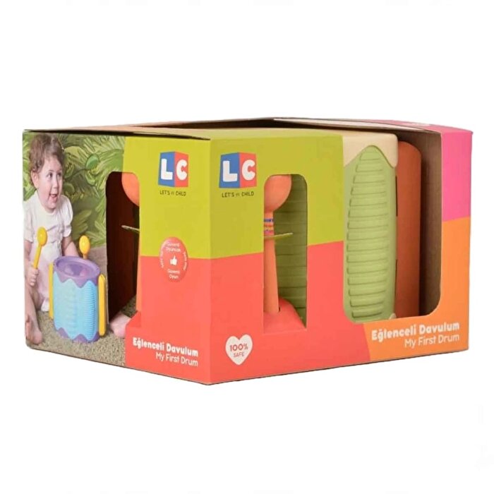 Let's Be Child Eğlenceli Davul Yeşil