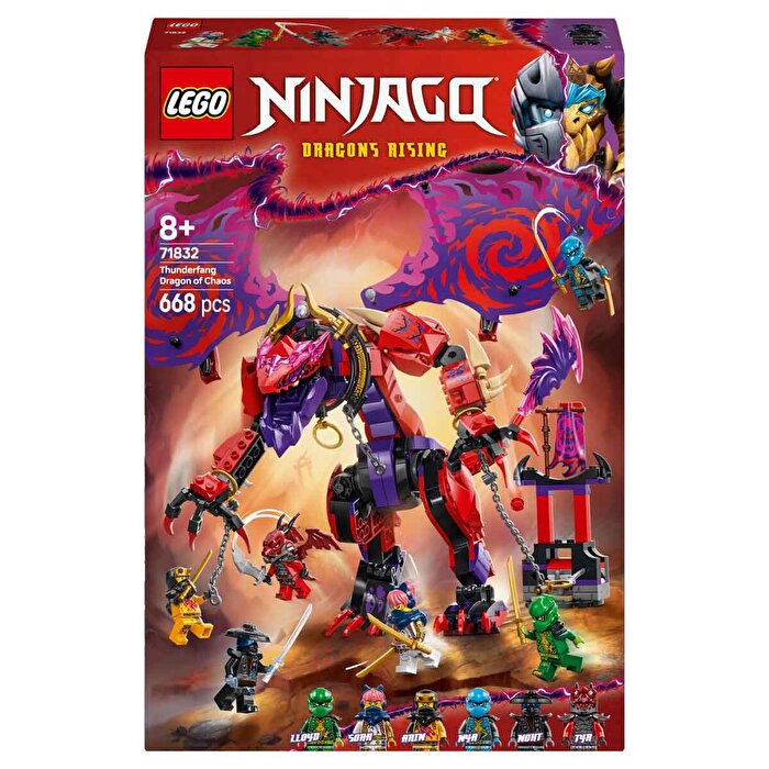 LEGO Ninjago Thunderfang Kaos Ejderhası 71832
