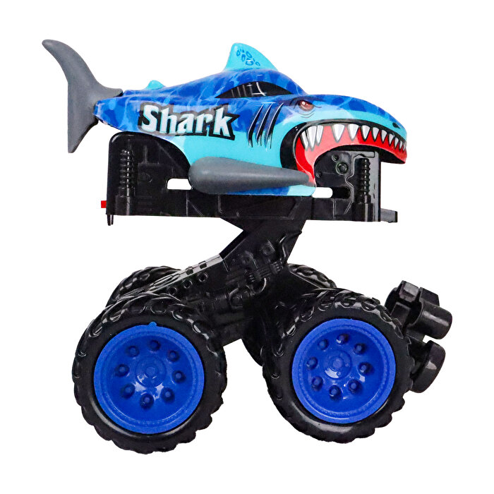 Sesli Işıklı Sürtmeli Balık Araba