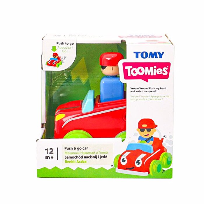 Toomies Renkli Araçlar Kırmızı Araba