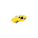 Die Cast 1:32 Klasik Spor Çek Bırak Araba Açık Sarı