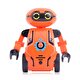 İki Tekerlekli Mini Robot Beyaz