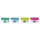 Play-Doh Elastik 4lü Hamur (Mor-Turuncu-Yeşil-Kırmızı) E9863