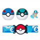 Pokemon Clip 'N' Go Pokeball Kemer S16 Kemer ve Figür Seti̇ Yeşil