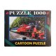 Cartoon Puzzle 1000 Parça Avusturya Hallstat