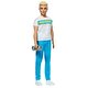 Barbie Ken 60. Yıl Bebeği Siyah Şortlu Desenli Ceketli GRB44