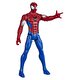 Spider-man Titan Hero Web Warriors Black Suit Spider-man Figür E8523